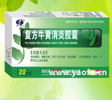 复方牛黄消炎胶囊