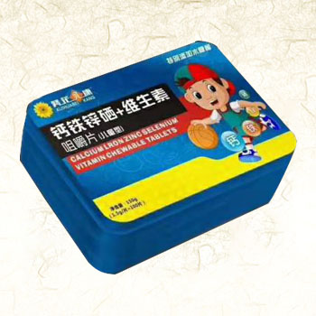 钙铁锌硒+维生素咀嚼片（儿童型）