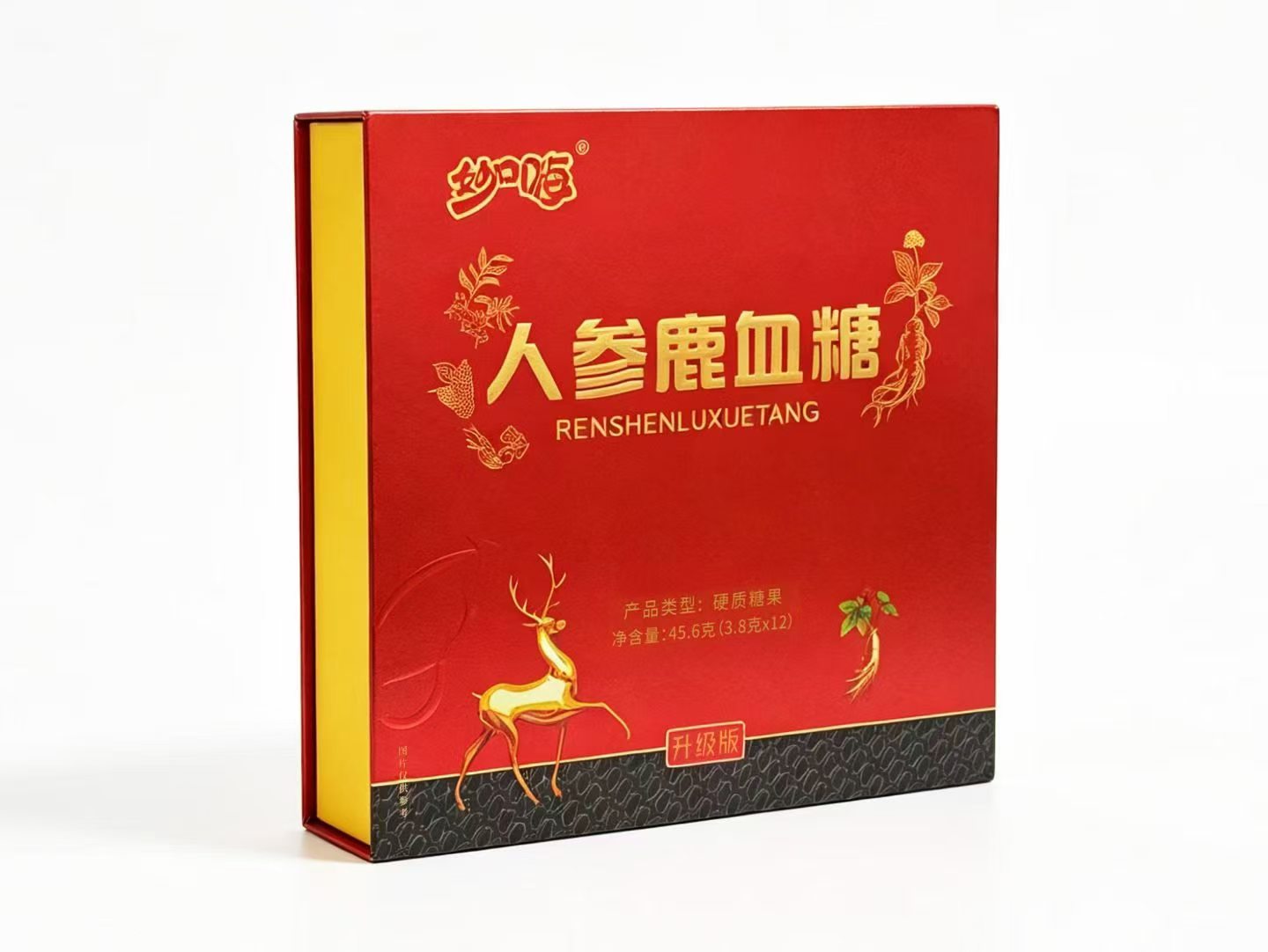 妙口嗨人参鹿血糖有副.